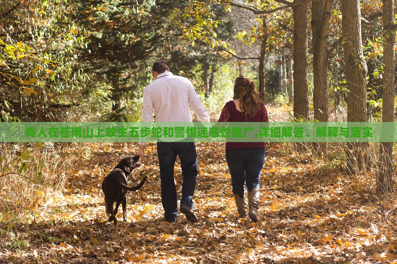 有人在蒼南山上放生五步蛇和警惕迷惑性推廣,詳細(xì)解答、解釋與落實